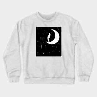 Man on the moon Crewneck Sweatshirt